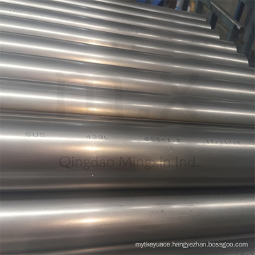 China Best Supplier for ERW Stainless Steel Welded Pipes Gr. 1.4512 Application for Exhaust Automobile Pipes